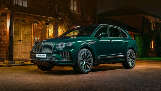 Bentley Bentayga Hybrid получил изумрудную отделку