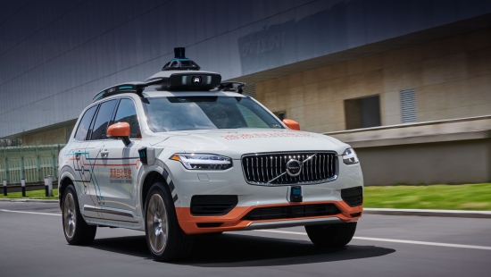 Volvo un DiDi strādā pie autonomiem taksometriem